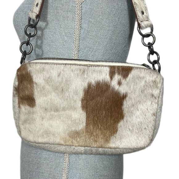 Free People Alanna Cowhide Shoulder Bag - Picture 1 of 6